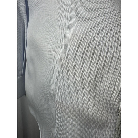 NEW Eton [ 16 41 ] Slim Fit Printed‎ Dress Shirt in Light Blue - Picture 8 of 12